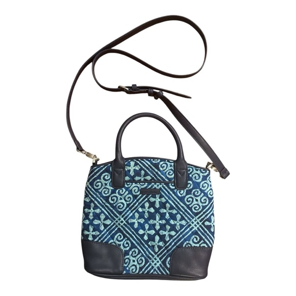 Vera Bradley Bag Day Off Cuban Tiles Crossbody - Picture 3 of 12